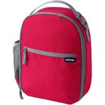 Lands' End Kids Insulated Soft Sided Lunch Box, Red, One Size,