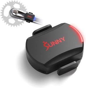 Sunny Health & Fitness Exercise Cycling 2-in-1 Cadence/RPM + Speed Sensor for Indoor or Outdoor Bikes - CB100