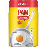 Pam Original No-Stick Cooking Spray 100% natural Canola Oil (2 pack - 12oz each can)