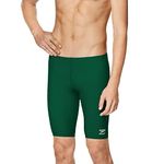 Speedo Mens Jammer Endurance+ Solid USA Adult Swimsuit Separates, Team Dark Green, 40 US