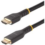 StarTech.com 30ft Active HDMI Cable w/Ethernet - HDMI 2.0 4K 60Hz UHD - Rugged HDMI Cord w/Aramid Fiber - Durable High Speed HDMI Cable - Heavy-Duty HDMI 2.0 Cable (RH2A-10M-HDMI-CABLE)