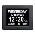 Jaihonda Clock with Day and Date fo