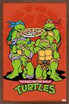 Trends International Wall Poster Teenage Mutant Ninja Turtle Pizza, Paper, Multicolor, 24.25" X 35.75"