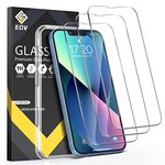 EGV 3 Pack Screen Protector for iPhone 13/ iPhone 14/ iPhone 13 Pro 6.1 inch, Tempered Glass HD Screen, Scratch Resistant Film, Easy Installation