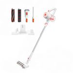 ILIFE G80 Handheld Vacuum Cleaner, 22K Strong Suction, Special Side Brush, Large Dust Tank, Nidec Brushless Motor (White)