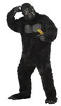 California Costumes Men's Plus-Size Full Gorilla Suit Costume in Plus, Black, Plus Size