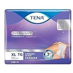 Tena Incontinence Underwear for Overnight, Unisex, Xlarge, 10 Count