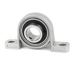 Invento 2Pcs P003 17mm Self Aligning Flange Pillow Block Ball Bearing For Robotics/CNC