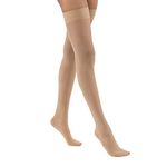 BSN Medical 122301 JOBST Compression Stocking, Thigh High, 15-20 mmHG, Closed Toe, Medium, Natural