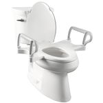 Bemis Assist Premium Toilet Seat with Built-in Support Arms