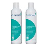 Clinisan Emollient Skin Cleansing Cleaning NoSoap Incontinence Foam Spray Bottle - 200ml - 2 Bottles