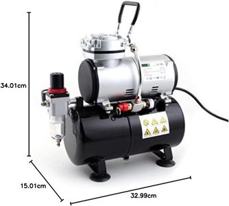 Fengda Airbrush Kit with Compressor – Portable Painting Set