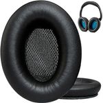 Premium Replacement QC15 Ear Pads / QC2 Ear Pads Cushions Compatible with Bose QuietComfort 15 (QC15) / Bose QuietComfort 2 (QC2) Headphones (Black). Great Cushion Comfort and Durability