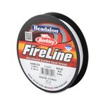 Beadalon FireLine Beading Thread by Berkley, 0.007", Break Strength 8 lb, Crystal, 125 yd