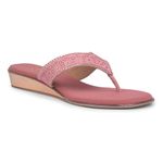 Liberty Women Sty-49E Peach Fashion Slippers -6 UK (39)