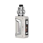 Geek Vape L200 Classic Kit (Aegis Legend 2 Classic) - 1.08” TFT screen, 200W output, Adjustable airflow, Dual 21700 Batteries (sold separately) - No Nicotine, 2ml TPD Version. (Volcanic Grey)