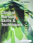 Clinical Nursing Skills and Techniques