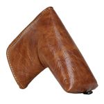 CRAFTSMAN GOLF Premium Leather Bronw Blade Putter Cover Headcover Magnetic Closure for Scotty Cameron Taylormade Odyssey