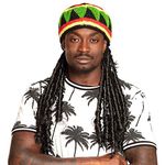 Boland 82008 – Rasta Hat with Dreadlocks