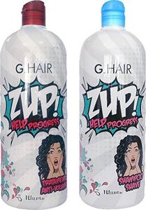 G Hair Zup Kit de traitement de la kératine (2 x 1 litre)