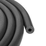 3/16 Inch (5mm) ID Fuel Line Hose 5FT NBR Rubber Push Lock Hose High Pressure 300PSI for Automotive Fuel Systems Engines