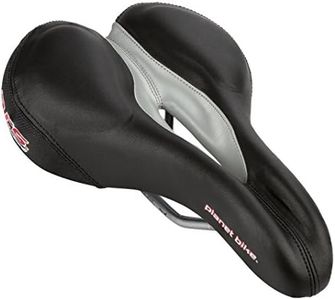 Planet Bike A.R.S. Standard Bike seat - Men's, Black/Silver