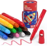 JUPITEARTH 12 Colors Twist Crayons 