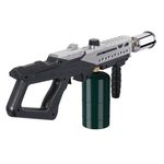 Semlos Propane Torch Head, Powerful Flame Thrower Gun, Adjustable Charcoal Lighter, Searing Torch for Soldering, Camping, Welding (Propane Tank Not Included)