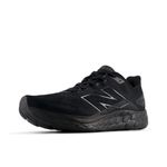 New Balance Men's Fresh Foam 680 V8 Running Shoe, Black/Phantom/Black Metallic, 8.5 UK