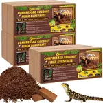ZeeDix 6Pcs Compressed Coconut Fibe