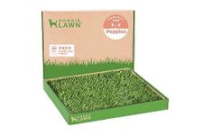 DoggieLawn - Real Grass Disposable Potty Training Puppy Pee Pads, Dog Grass Pee Pads, 24 x 24 Inches Pet Pee Pads, Potty Training Pee Pad for Dogs, Puppy and Dogs Grass Pee Pads, Puppy Grass Pads