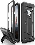 ArmadilloTek Vanguard Designed for LG Stylo 6 Case Military Grade Full-Body Rugged with Kickstand and Built-in Screen Protector - Black