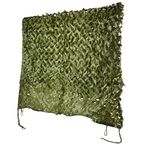 HYOUT Camouflage Netting, 6.5X10Ft Camo Net Blinds Great for Sunshade Camping Shooting Hunting Etc, Green