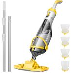 VIVOHOME Cordless Pool Vacuum Cleaner with 70LPM Strong Suction Includes Aluminum Pole, Rechargeable Batteries and 4 Filter Bags for Hot Tub, Inflatable Spas and Pools