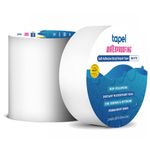 Tapel Butyl White Waterproof Tape - 5cm X 5m - Leak Proof Long Lasting Watertight Rubber Putty Butyl Tape for RV Repair, Silicone, Boat & Roof Patching