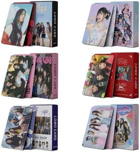 QeSte 6 Boxes/330Pcs NewJeans Photocards Kpop New Jeans Merchandise Lomo Card Set Gift