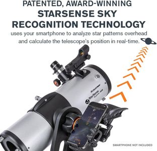 Celestron StarSense 114mm Dobsonian Telescope – Easy Setup, High Power