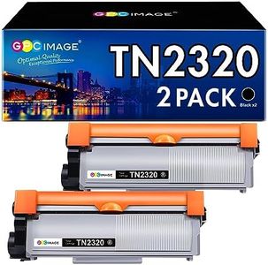 GPC Image Compatibili Cartucce di Toner per Brother TN2320 TN-2320 per MFC-L2700DW MFC-L2700DN MFC-L2720DW MFC-L2740DW DCP-L2500D DCP-L2520DW DCP-L2540DN HL-L2300D HL-L2340DW HL-L2360DN (Nero, 2-Pack)