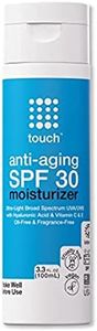 Anti-Aging SPF 30 Sunscreen Moisturizer Face Cream with Vitamin C, E, & Hyaluronic Acid - Broad Spectrum Stops Dark Spots & Hyperpigmentation – Face, Neck, or Body - Fragrance and Oil Free - 3.3 Oz