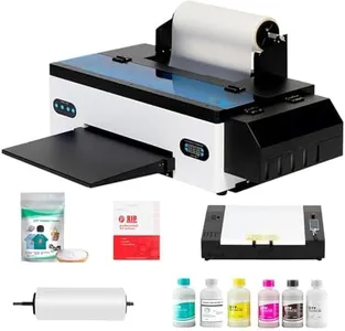 SENORTIAN A3 DTF Transfer Printer with Oven Bundle Set, L1800 DTF Printer Machine 13" Max Print Width, High Speed, Safety Print Software, Roll Feeder for Dark and Light T-Shirt Printing and Hoodies