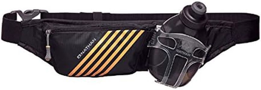 Nathan Sports Swift Plus Swift Plus Hydration Belt, Black, One Size