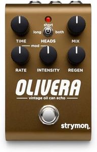 Strymon Olivera Oil Can Echo Delay Pedal for Guitar, Pedalboard, Keyboard, and Synth
