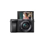 Sony Alpha 6400L APS-C Camera (16-50mm Lens) with Wireless Bluetooth Speaker (SRS-XB100) | 24.2MP | Real-Time Eye Auto Focus |4K Vlogging Camera | Tiltable LCD - Black