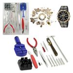 16 pcs Watch Repair Tool Kit Strap Screwdriver Fix Problem Link Remover Back Opener Band Adjustment