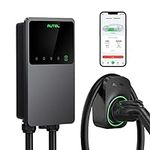 Autel MaxiCharger Home Electric Vehicle (EV) Charger, up to 40 Amp, 240V, Level 2 WiFi and Bluetooth Enabled EVSE, NEMA 14-50 Plug, Indoor/Outdoor, 25-Foot Cable with Separate Holster, Dark Gray