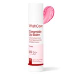 WishCare Tinted Lip Balm SPF 50 PA+++ | Brightening Lip Balm for Dark Lips | In-Vivo Tested | Kojic Acid & Niacinamide | For Women | 5g