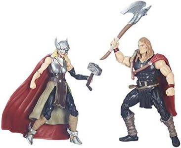 Marvel Legends Series Defenders of Asgard Marvel's Odinson and Thor (Female) Action Figures 3.75 Inches