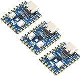 Waveshare RP2040-Zero High-Performance Pico-Like MCU Board Based On Raspberry Pi Microcontroller RP2040 Castellated Module Allows Soldering Direct to Carrier Boards-3pcs