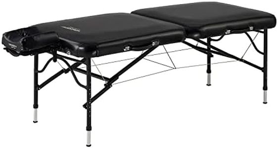 Master Massage 30" pacchetto portatile di alluminio ultra leggero della Tabella di massaggio di Stratomaster con il colore nero di Nanoskin, 1count