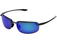 Maui Jim Men' and Women's Sunglasses (B407-11, 1511506001, 64mm, Grey and Blue)